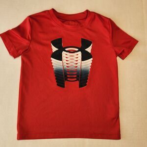 Under Armour Graphic T/Shirt Red 4